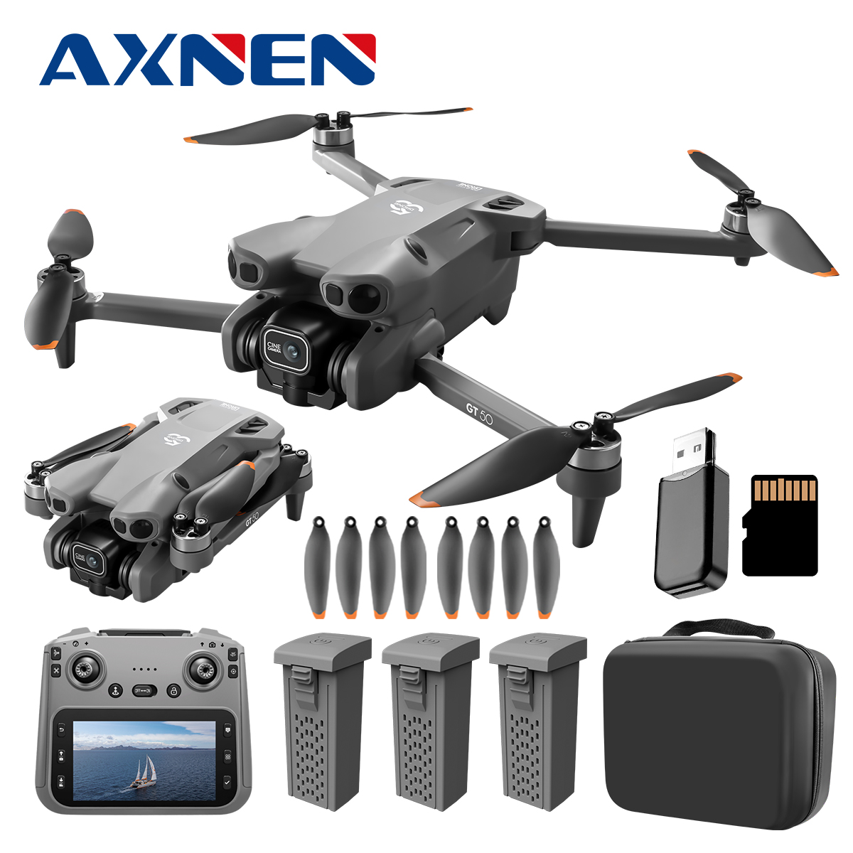 Jjrc Drone X12 - New GT50 Drone 4.3-Inch Screen Remote