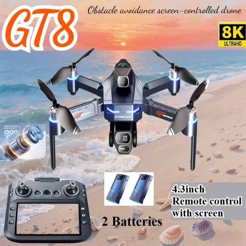 Drone 4K HD GT8 Camera Obstacl - Jjrc Drone X12 评论和价格