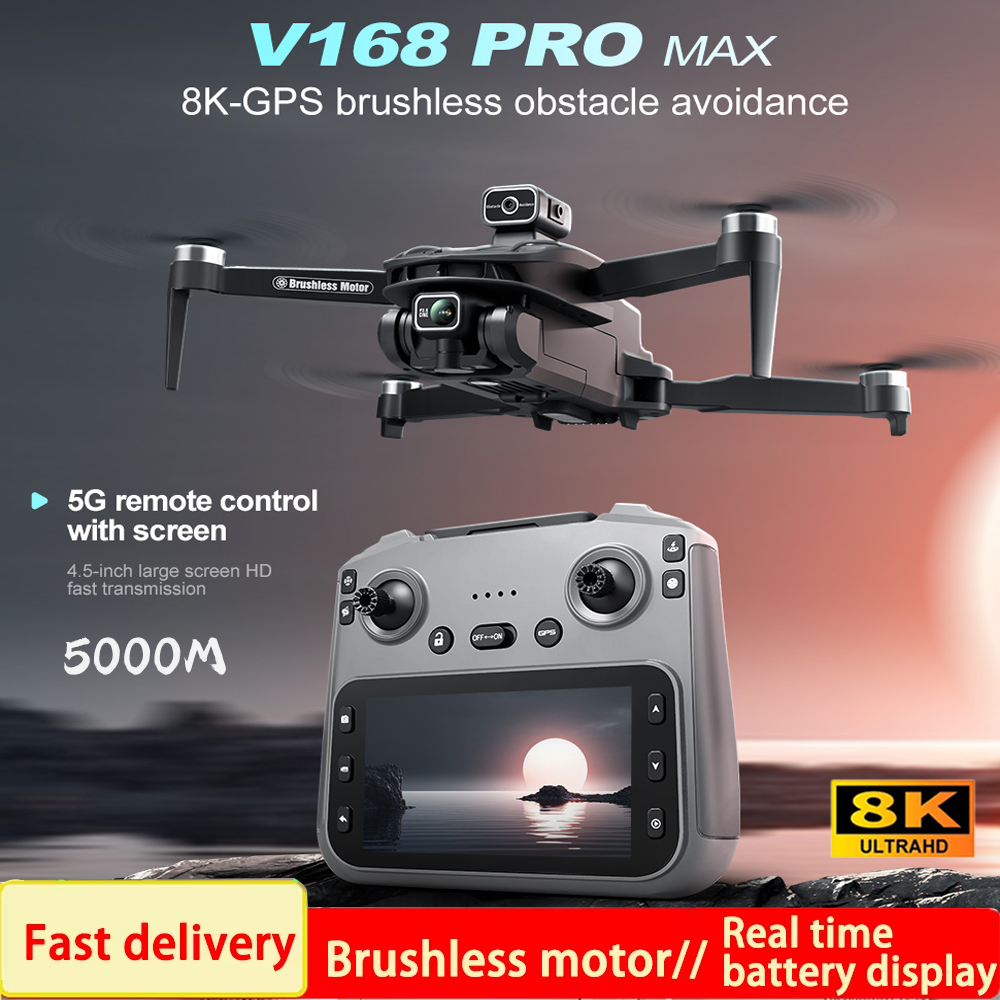 2025 V168 Pro MAX GPS Drone 8K - Jjrc Drone X12 评论和价格