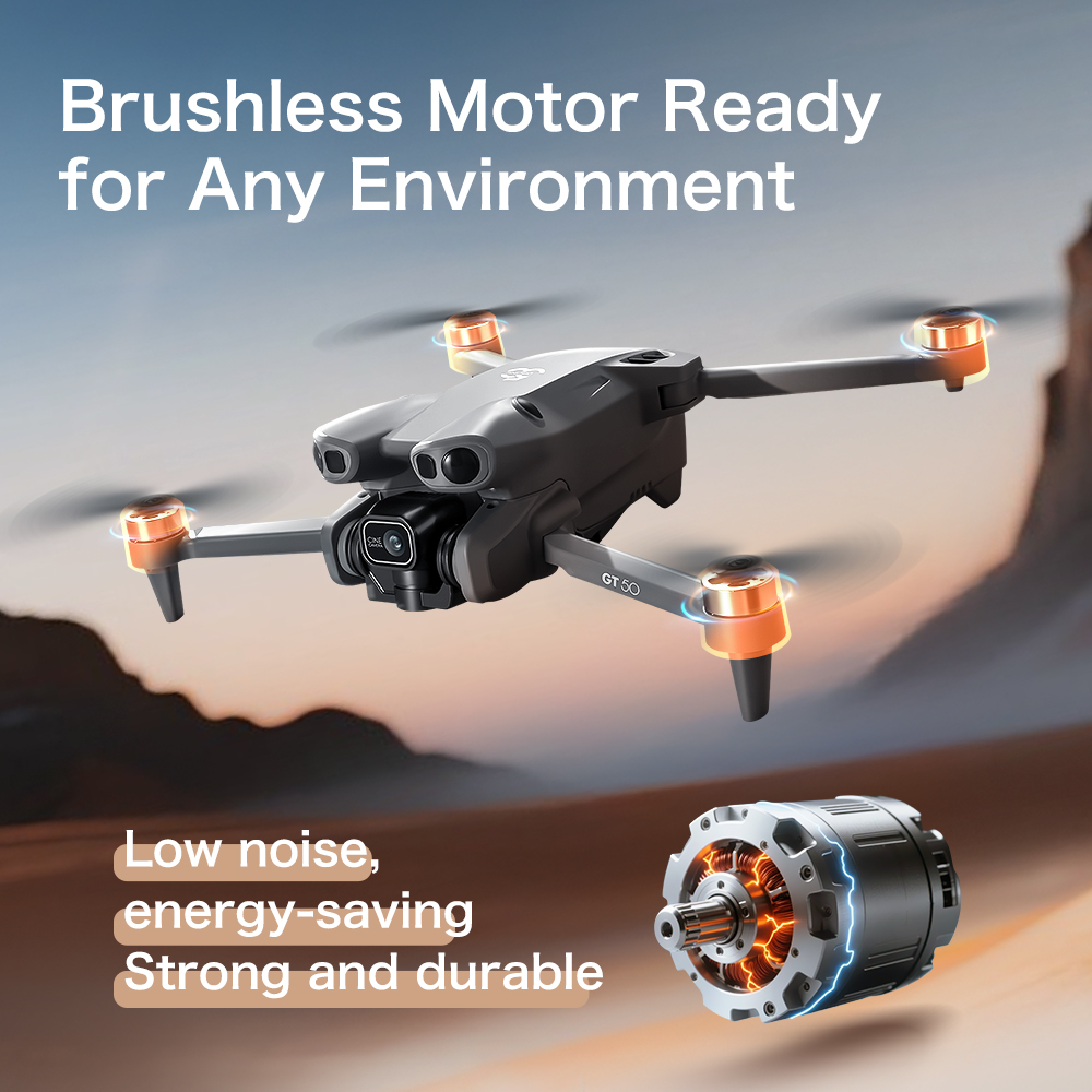 Brand+ GT50 Pro RC Drone 8K HD - Jjrc Drone X12 评论和价格